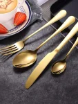 Selina Gold Stainless Steel Cutlery Sets