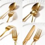 Selina Gold Stainless Steel Cutlery Sets