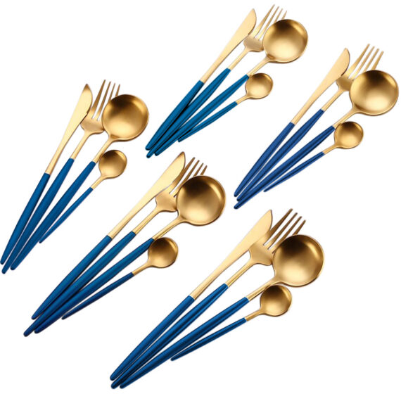 Blue Portugal Stainless Steel Cutlery Sets