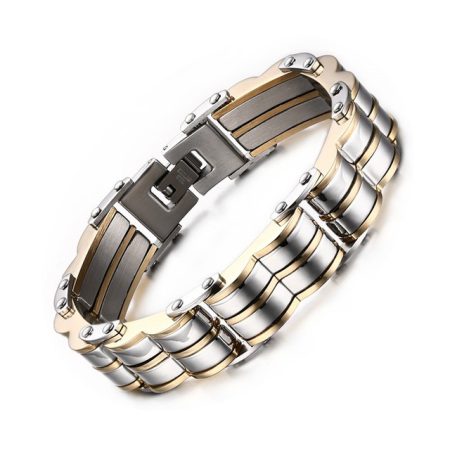 Asher Stainless Steel Bracelets For Men