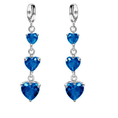 Gemma Women's Cubic Zirconia Drop Dangle Earrings