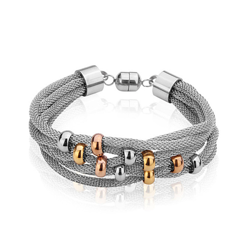 Marissa Women's Mesh Stainless Steel  Bracelets
